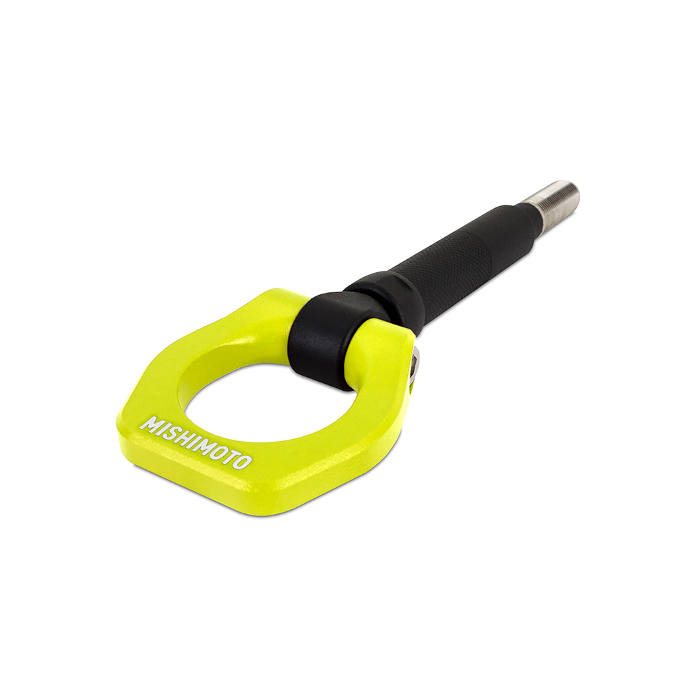 Mishimoto — Mishimoto 13+ Subaru BRZ/FRS/86 / 18+ Subaru WRX Neon Yellow Racing Front Tow Hook - view 5